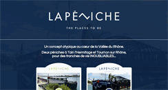 Desktop Screenshot of lapeniche.biz