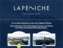 Tablet Screenshot of lapeniche.biz