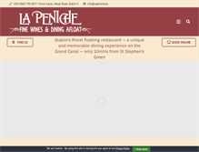 Tablet Screenshot of lapeniche.ie